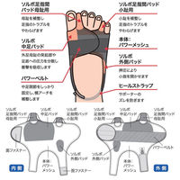 三進興産 ソルボ外反・内反パワーアーチサポーター固定右L dp00025 1個（直送品）