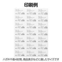 エレコム ラベルシール 表示･宛名ラベル プリンタ兼用 マット紙 A4 21面 1袋 (100シート) 白 EDT-ECNL21ZP