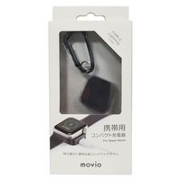 ナガオカ AppleWatch対応携帯用ワイヤレス充電器 ブラック M312AWCBK 1台