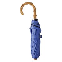 SMV JAPAN 7本骨遮光折りたたみ傘 江戸 紅掛空色×なじむ菊 SMV-41975 1本（直送品）