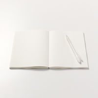 無印良品 ノート 6mm（横罫） B6 ベージュ 100枚 1セット（1冊×2） 良品計画