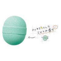 入浴剤 写実 文房具 バスボール ミントの香り 発泡タイプ 子供 分包 50g 1回分 1セット（1個×24）ノルコーポレーション