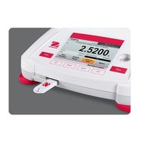 オーハウス ベーシック電子天びん アドベンチャーシリーズ 520g 校正証明書付 AX523 1個 61-5079-70-20（直送品）