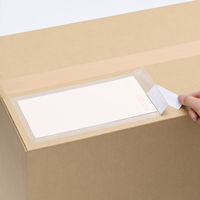 【デリバリーパック】アスクル 現場のチカラ 完全密封タイプ 長3用 1セット（1袋（25枚入）×4） オリジナル