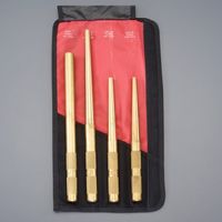 エスコ 4本組 ピンポンチ EA572MJ-80 1セット（直送品）