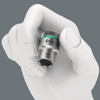 エスコ 1/4”DR/ 9点 ソケットセット(ZYKLOP) EA617AH-150 1セット（直送品）