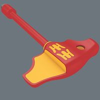 エスコ 3/8”DRx180mm 絶縁T型ハンドル EA560WP-26 1セット(2本)（直送品）