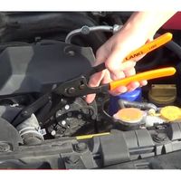 エスコ φ19mm ピンチオフプライヤー EA514AM-11 1セット(2本)（直送品）