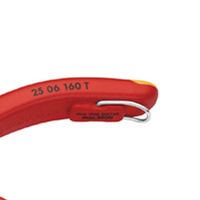 エスコ 160mm 絶縁ラジオペンチ(グリップ/落下防止) EA537KD-161 1丁（直送品）