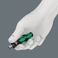 エスコ 1/4”Hex/ 78mm ドライバーハンドル(MG付) EA560WB-14 1セット(5本)（直送品）