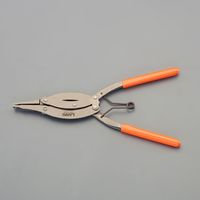 エスコ 30mm 軸用ロックリングプライヤー EA590EF-66 1本（直送品）