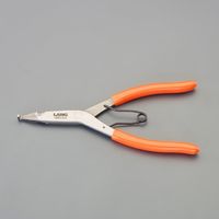 エスコ 40mm 軸用ロックリングプライヤー EA590EF-61 1本（直送品）