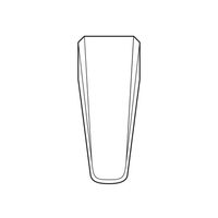 エスコ 1.9 x120mm/ 2A 超精密ピンセット(チタン製) EA595HB-12 1本（直送品）