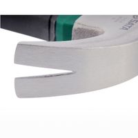 エスコ 226g/180mm ネイルハンマー(ショートPP+TPR柄) EA683PM-15 1セット(5本)（直送品）