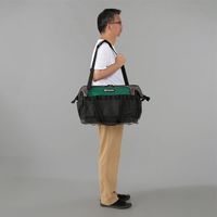 エスコ 460x220x380mm ツールバッグ EA683ZK-10 1個（直送品）