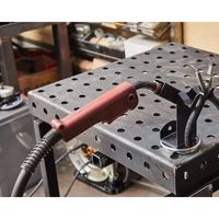 エスコ 110x 80 x170mm マグネットスタンド(溶接トーチ用) EA315SW-11 1セット(2個)（直送品）