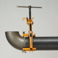 エスコ φ110ー320mm パイプ溶接クランプ EA526CC-7 1個（直送品）