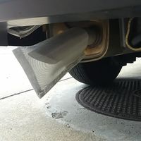 エスコ 防爆用ネット (亜鉛メッキ織網/マフラー用) EA952B-10 1セット(4枚)（直送品）