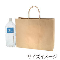 シモジマ 手提げ紙袋 スムースバッグ Y3 未晒無地 4901755337129 1セット(1袋(25枚)×8)