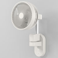 エスケイジャパン 21cm壁掛けサーキュレーター(DC) SKJ-SY21WDC(WH) 1台（直送品）