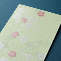 デザインフィル 越前和紙 ぽち袋 パール箔押し 3枚入 梅柄 25592006 1パック