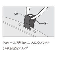 コクヨ 吊り下げ名札セット<アイドプラス> 緑ソフトケース ナフ-S180-10NG 1パック(10枚)