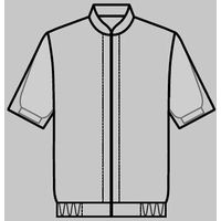 サーヴォ 【Suzumi Dry】男女兼用半袖ジャンパー SS アイスブルー SZ422-B 1着（直送品）