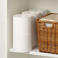 トイレットペーパー アスクルエルモア トイレットロール パルプ ダブル75m 芯あり 1パック(6ロール入)PEFC認証紙 オリジナル