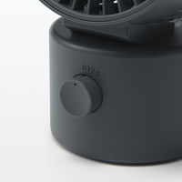 無印良品 首振り機能付き コードレスデスクファン グレー ＭＪ-ＤＫＦ１-ＧＹ 良品計画
