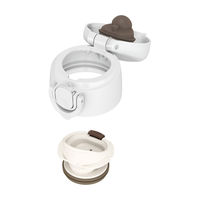 サーモス 真空断熱ケータイマグ 500ml ホワイト JOK-500 WH 1セット（3個）