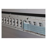 パーマンコーポレーション ベルト荷締機 ラッシングベルト JIS 巾50 固定1m 巻取3m Eクリップ 6479455000 1個（直送品）