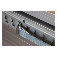 パーマンコーポレーション ベルト荷締機ラッシングベルトJIS巾50固定1m巻取2.5mEクリップ 6479714000 1個（直送品）