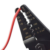 フジ矢 精密電工ペンチミニ オープンバレル端子用 WCP-01 1丁