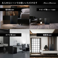 Hanx ペルチェ式1ドア冷蔵庫40Lブラックガラス HH-RP2140GB 1台