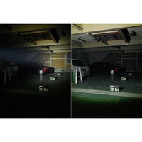 ジェントス ダブルスター サブRedヘッドライト WS-643HD 1台