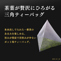 伊藤園 氷水出しティーバッグ 贅沢なお～いお茶 あまみ一番摘み緑茶 1袋（10バッグ入）
