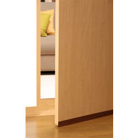 ニトムズ ドア下部シールテープ 茶色 幅40mm×長さ92cm E0402 1セット（1巻×100）