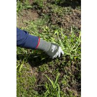 【天然ゴム背抜き手袋】 ショーワグローブ No.344 マイクログリップ ラバーグリーン Lサイズ No.344-L 1双