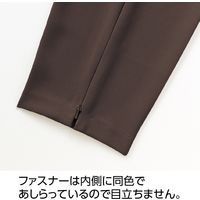 ケアファッション 裏起毛両脇ファスナー全開パンツ 自分で簡単脱着 車いす 診察時 介護 GY 3L 82093715 1着（直送品）