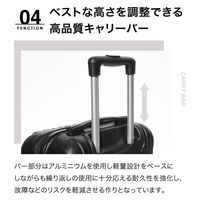 TABI LIGHT WEIGHT CONVEX CONCAVE スーツケース SMLスリーサイズセット NAVY BB015-2 1式（直送品）