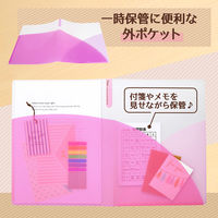 プラス Pasty2穴ワンタッチスライドF RP 98852 1冊