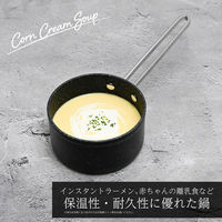 ランテル・メディエール スモールソースパン 12cm 片手鍋 鍋 オーブン 離乳食 キャンプ BBQ LM-0004 1台（直送品）