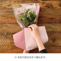 ヘッズ クイックブーケラッピングM-4(10枚) QUI-BWM4 1セット(3パック×10枚)（直送品）