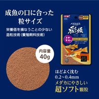 メダカ元気 彩姫 産卵・繁殖用 超ソフト顆粒 ミニスプーン付 国産 40g 1セット（1袋×3）ジェックス
