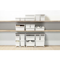 吉川国工業所 コンテナーワイド（フタ） ホワイト JTR-03_W 1個