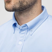 タカヤ商事 TW TWA257-38-LL 長袖BDニットシャツ サックス LL 1着（直送品）