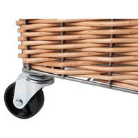 メルクロス WILLOW LAUNDRY BASKET With CASTER 28L LGY 003404 1個（直送品）