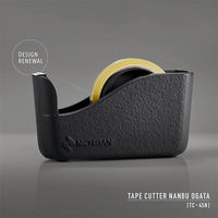 ニチバン テープカッター大巻用南部大型 スモーキーグレー TC-45N 1台