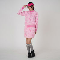 クアトロ スマイルニットプルオーバー　PIN　M M3472 1点（直送品）