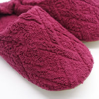 ラッキー産業 今治タオルバブーシュM ワイン BACO23905RE 1足